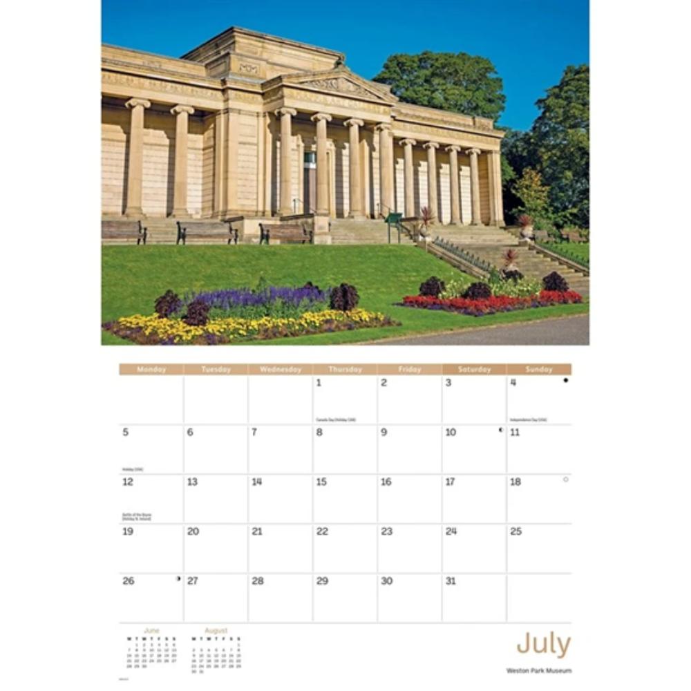 Sheffield 2027 A4 Month to View Wall Calendar - Image 4