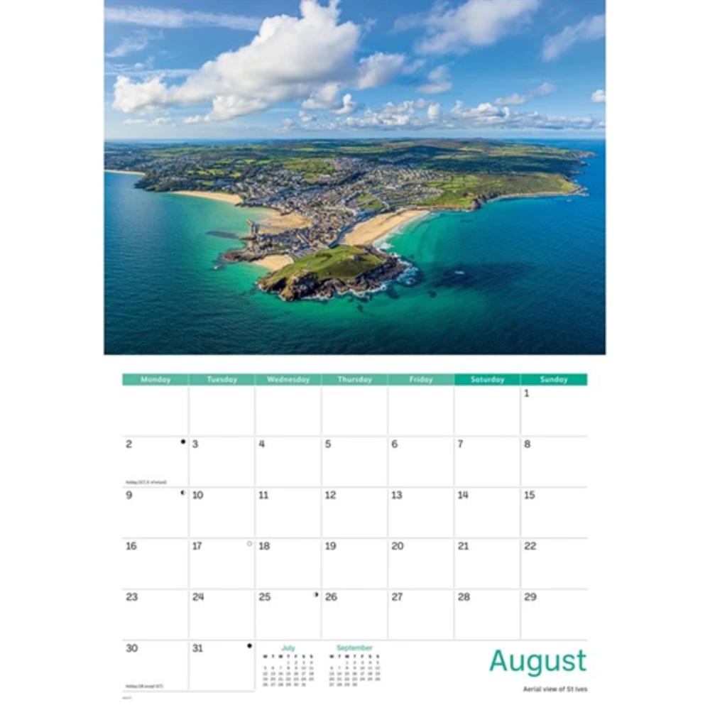 St Ives 2027 A4 Month to View Wall Calendar - Image 4