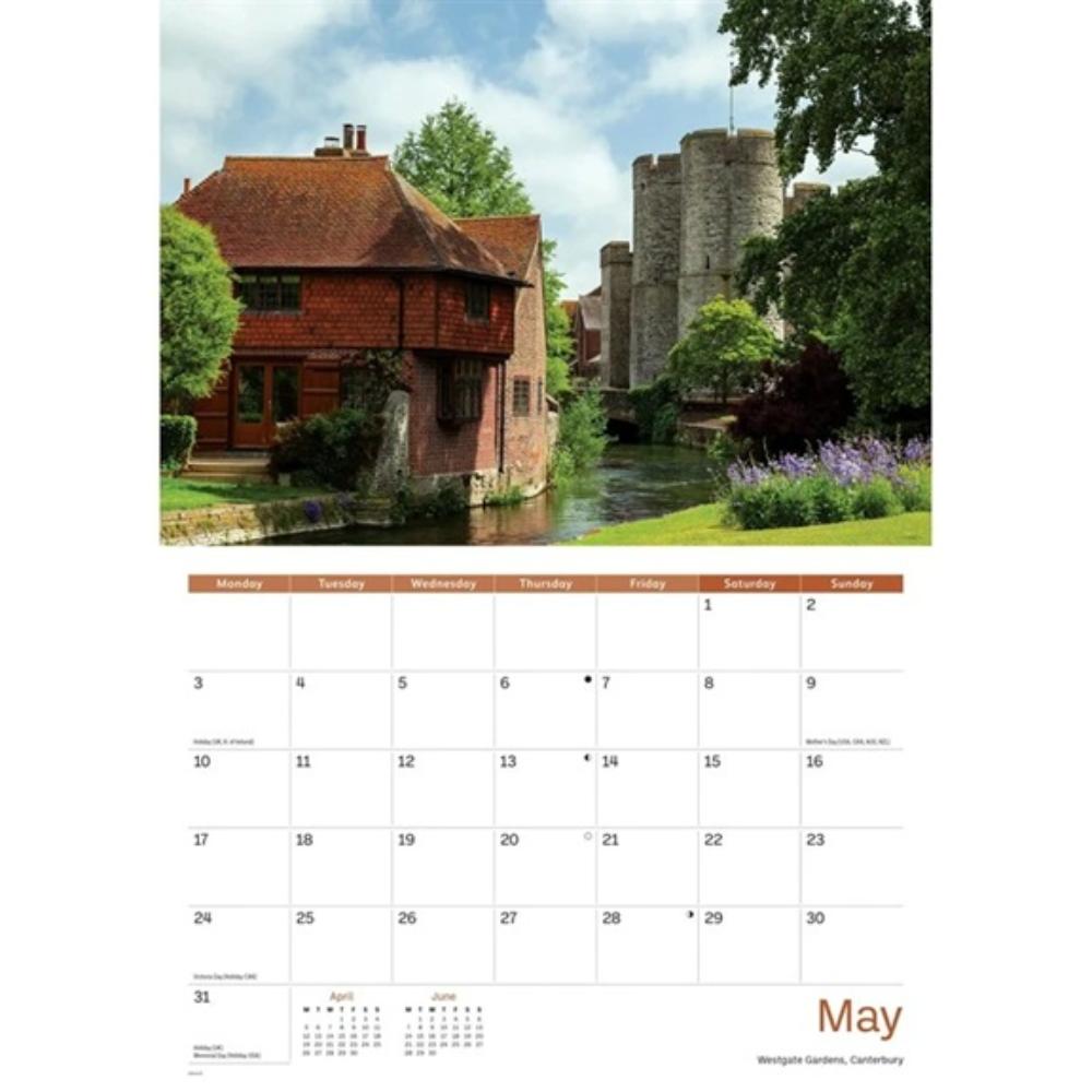 Kent 2027 A4 Month to View Wall Calendar - Image 4