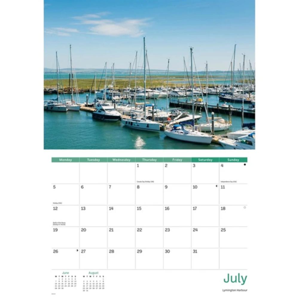New Forest 2027 A4 Month to View Wall Calendar - Image 4