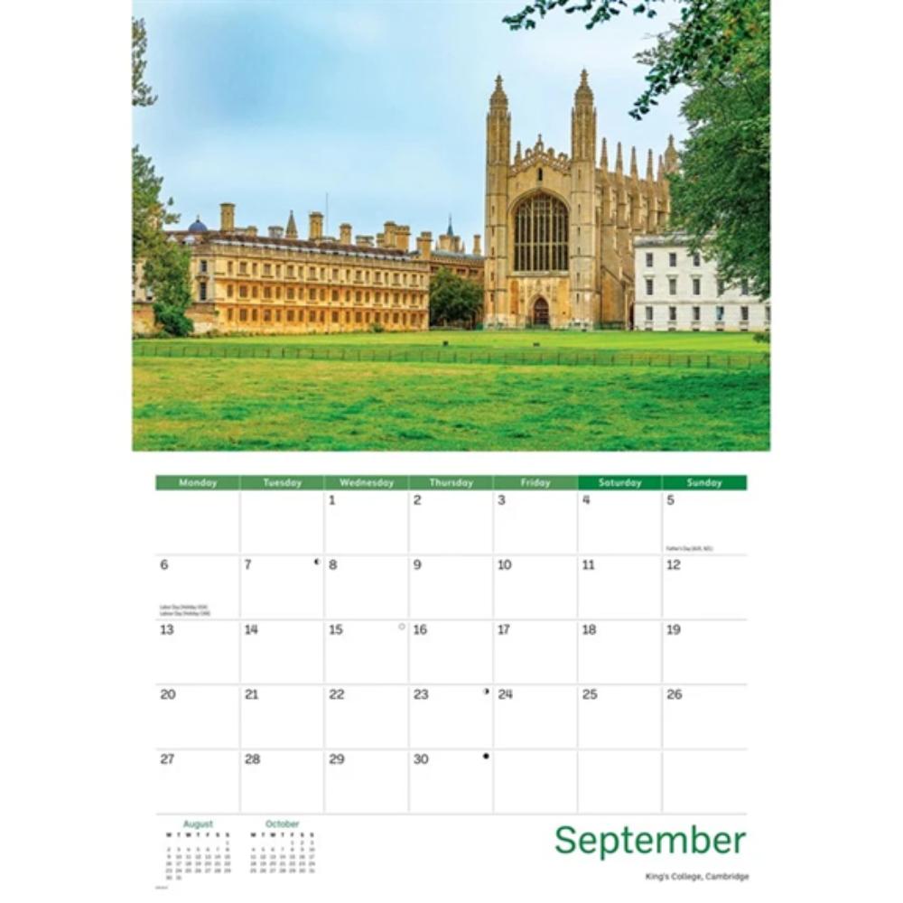 East Anglia 2027 A4 Month to View Wall Calendar - Image 4