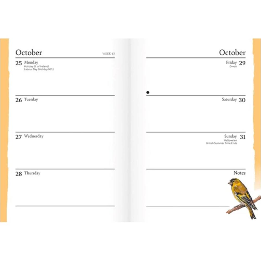 RSPB 2027 A6 Week To View Diary - Image 5