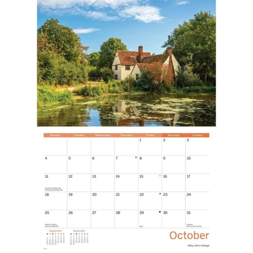 Suffolk 2027 A4 Month to View Wall Calendar - Image 5