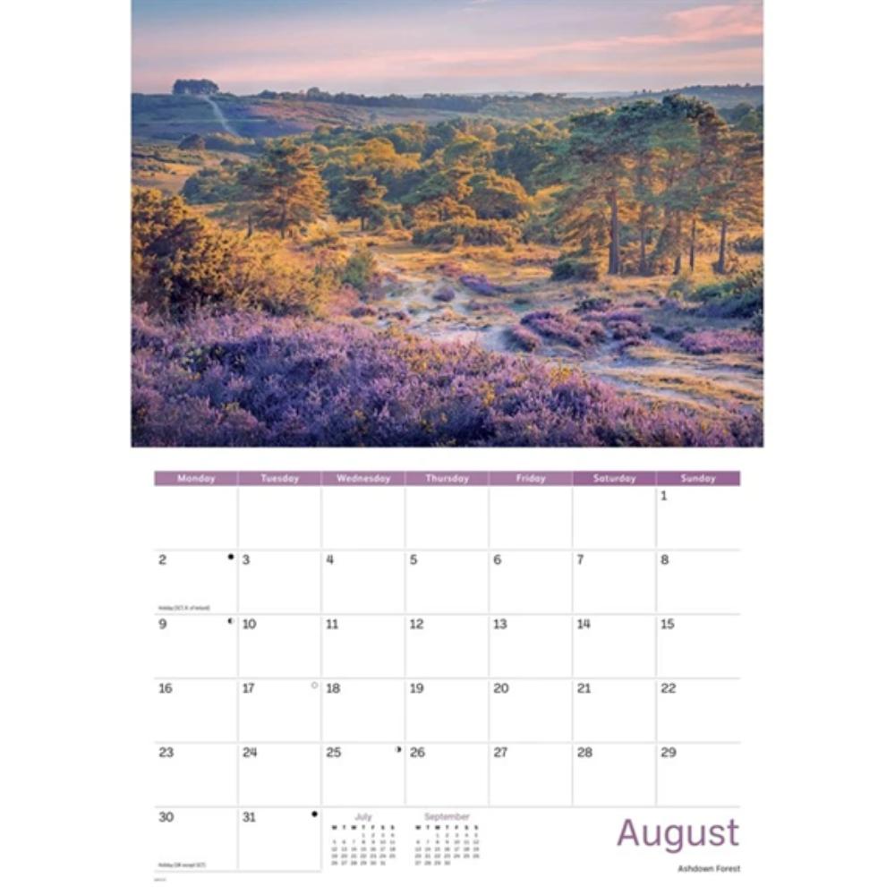 Sussex 2027 A4 Month to View Wall Calendar - Image 5