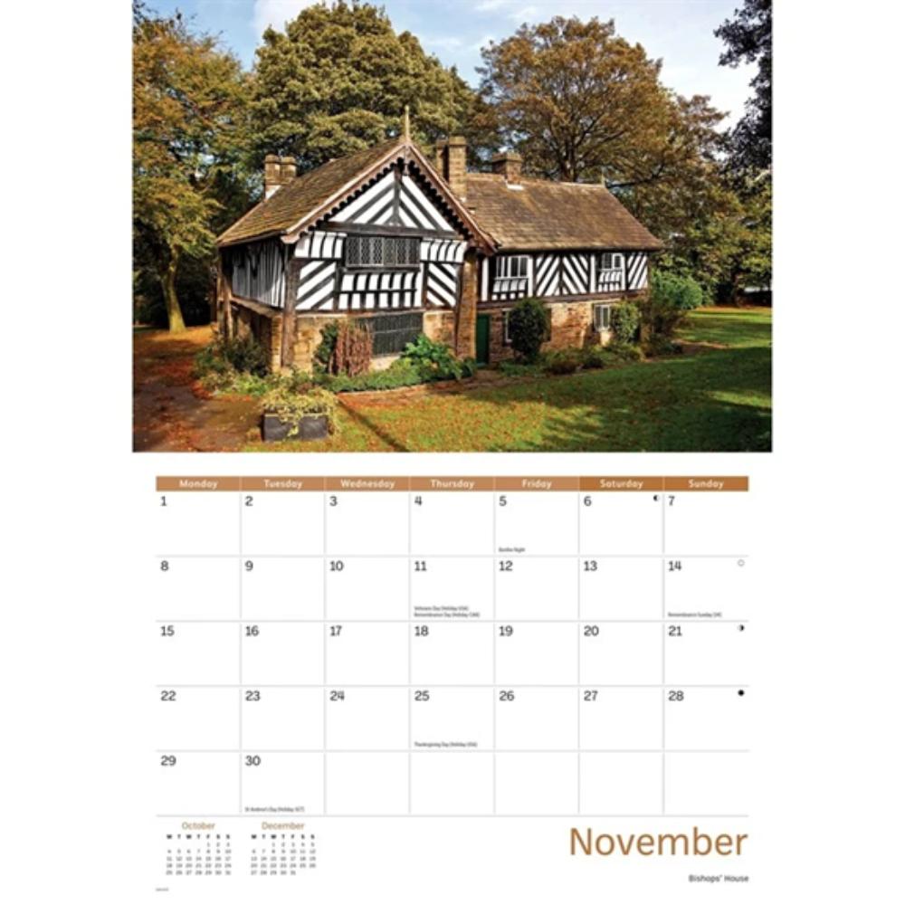 Sheffield 2027 A4 Month to View Wall Calendar - Image 5