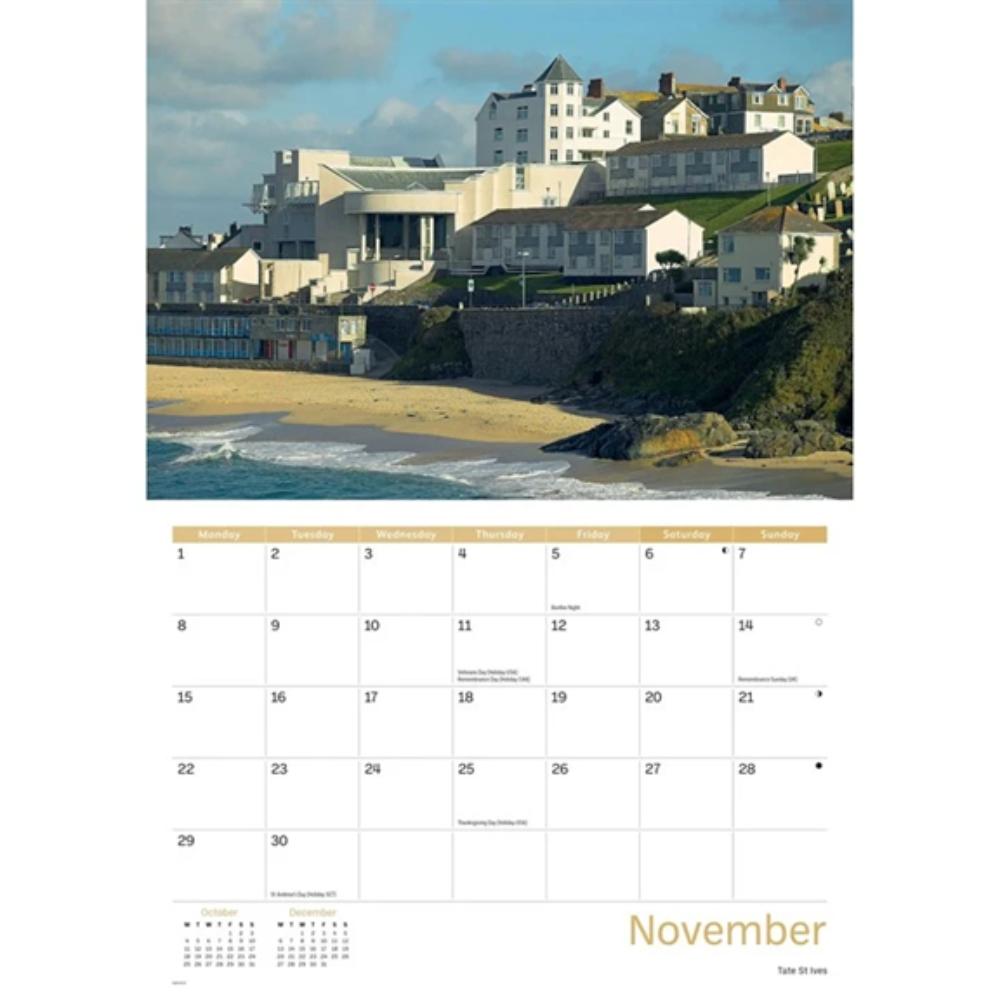 St Ives 2027 A4 Month to View Wall Calendar - Image 5