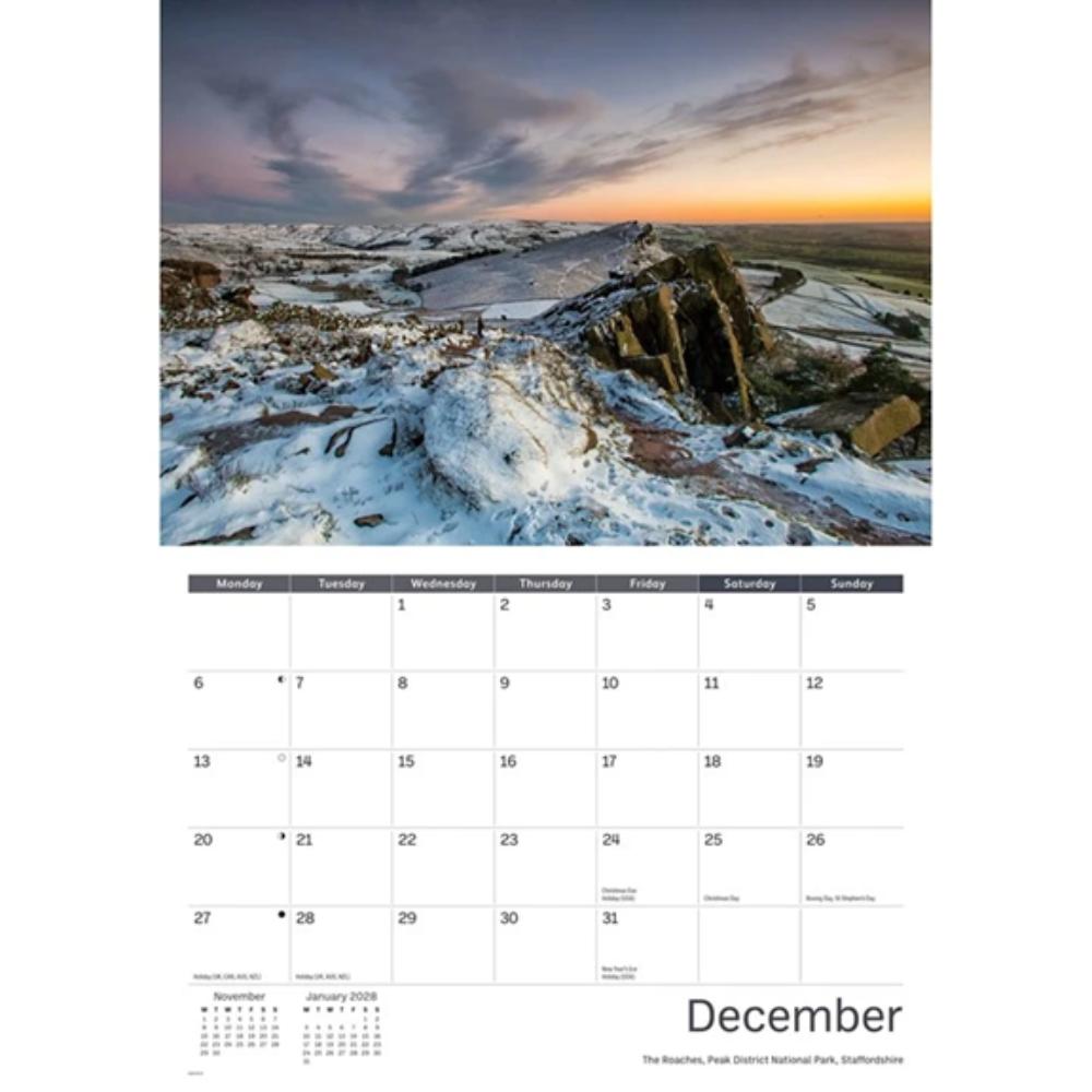 Heart Of England 2027 A4 Month to View Wall Calendar - Image 5