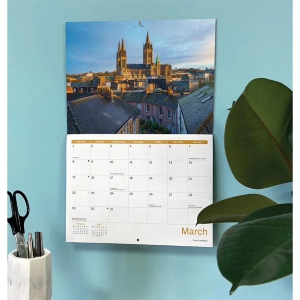 Cornwall Memories A4 2027 Month to View Wall Calendar - Image 6
