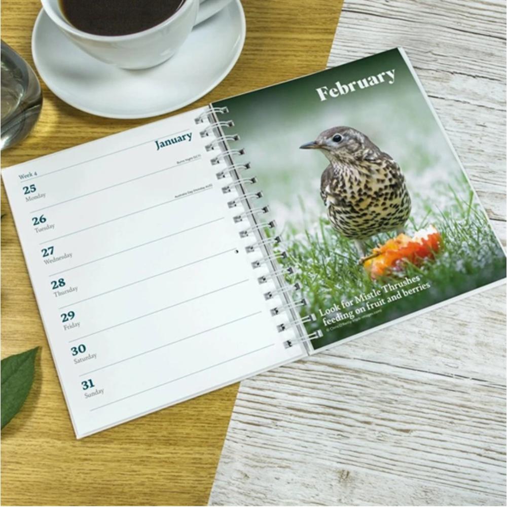 RSPB, Birds A5 Deluxe Diary 2027