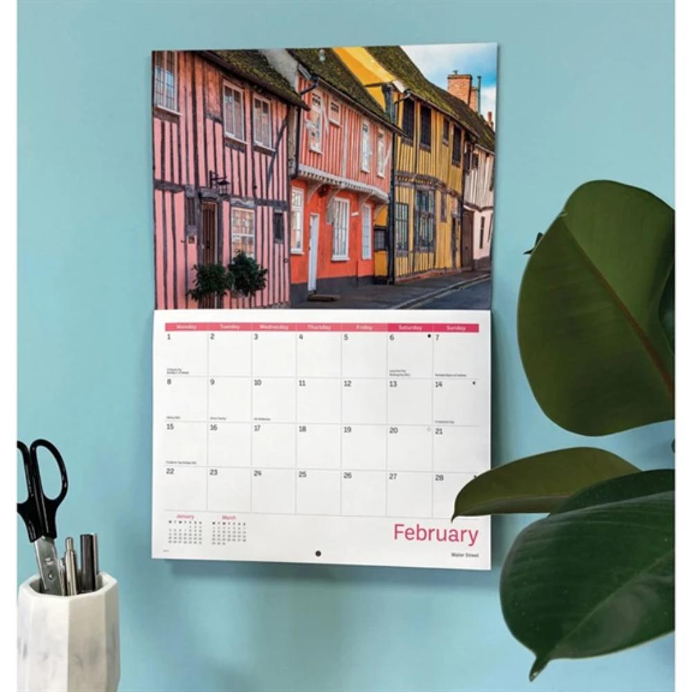 Suffolk A4 Calendar 2027