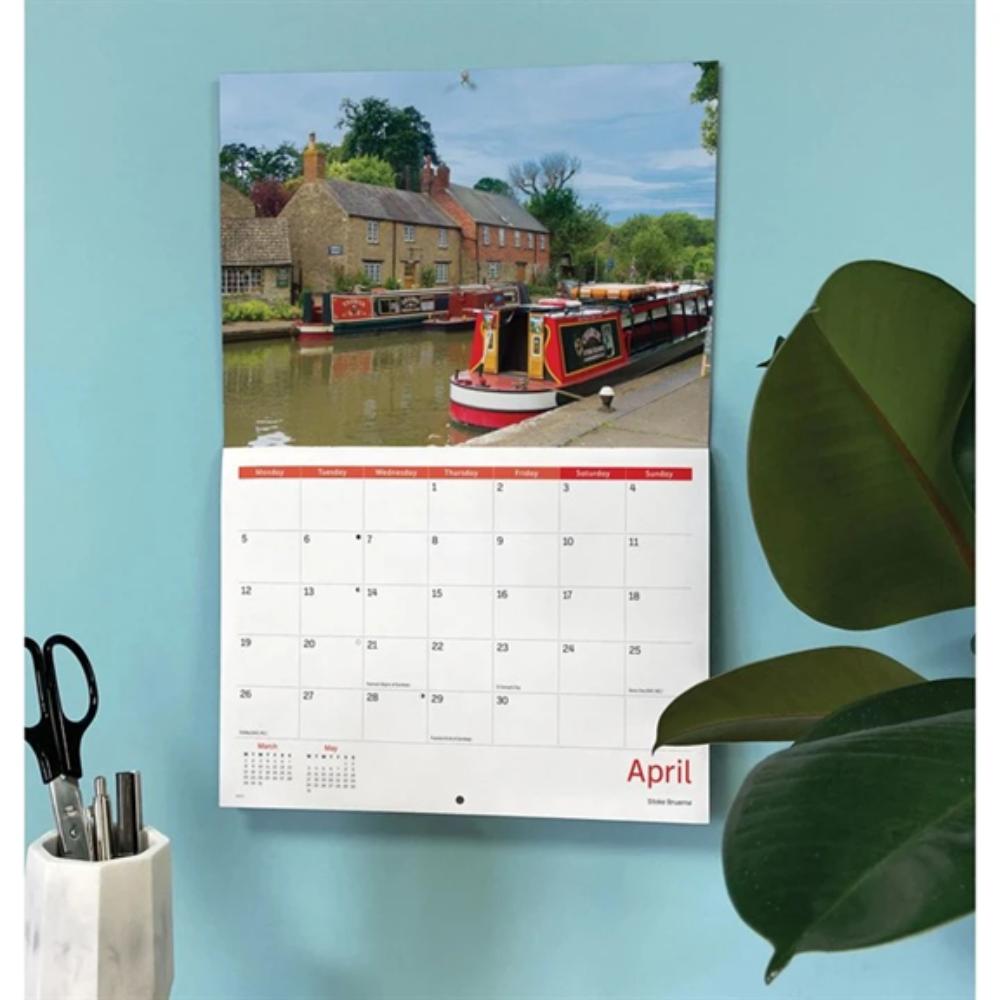 Northamptonshire A4 Calendar 2027