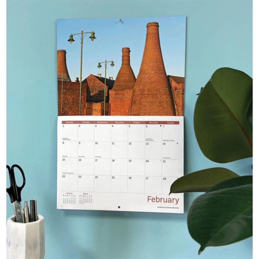 Staffordshire A4 Calendar 2027