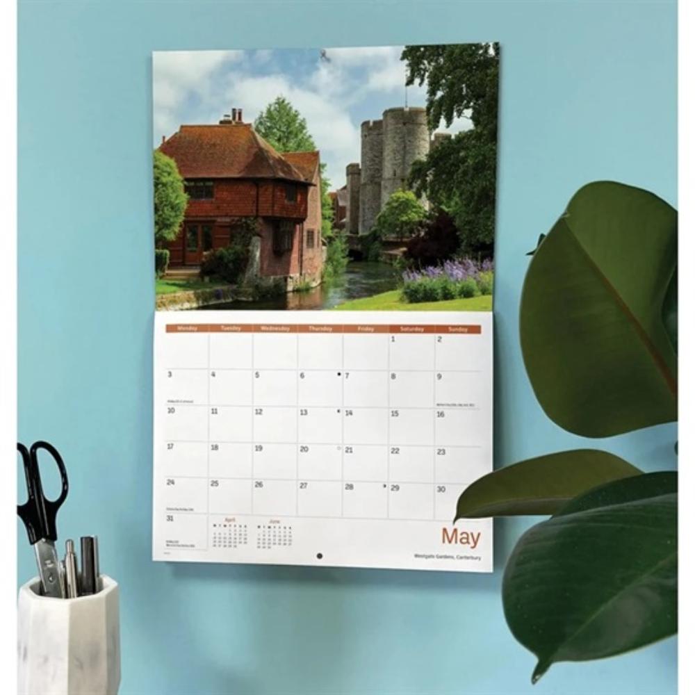 Kent 2027 A4 Month to View Wall Calendar - Image 6