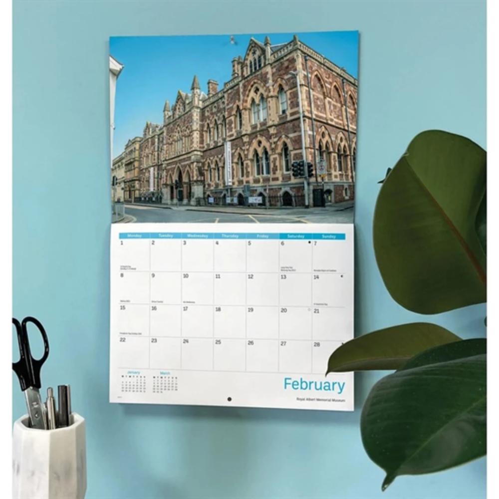 Exeter A4 Calendar 2027