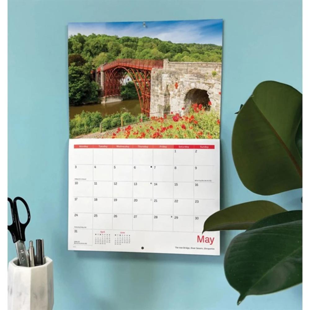 Heart Of England A4 Calendar 2027