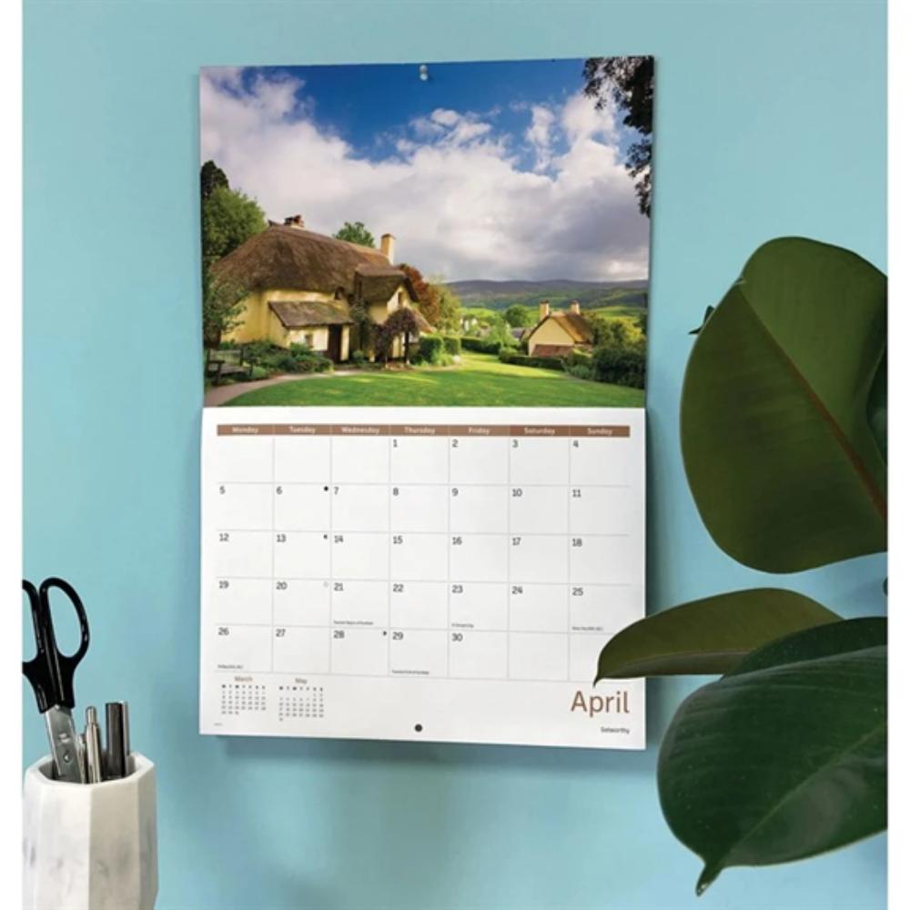 Exmoor 2027 A4 Month to View Wall Calendar - Image 6