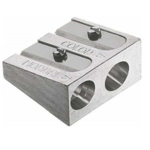 Faber-Castell Metal Two Hole Artists Pencil Sharpener