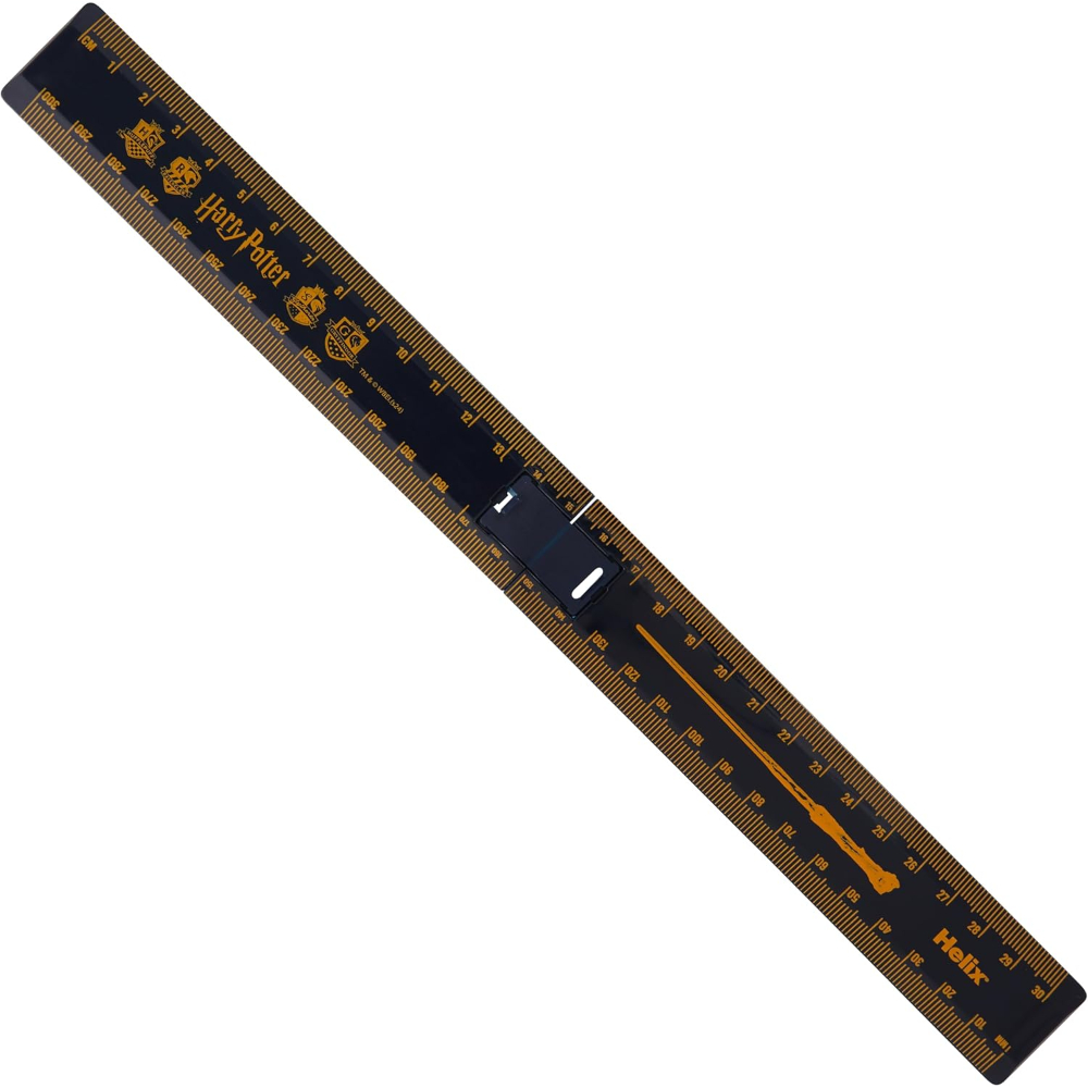 Harry Potter Hogwarts Design 30cm Folding Ruler - Image 2