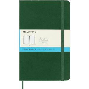 Moleskine Classic Dotted Notebook Hardcover Large Myrtle Green