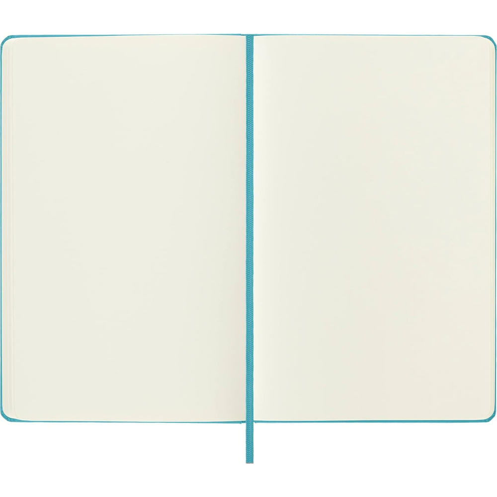 Moleskine Classic Plain Notebook Hardcover Large Reef Blue-plain