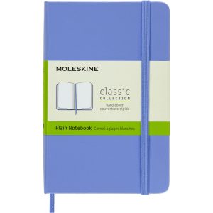 Moleskine Classic Ruled Notebook Hardcover Pocket Hydrangea Blue