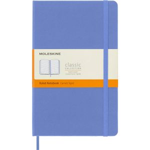 Moleskine Classic Ruled Notebook Hardcover Large Hydrangea Blue