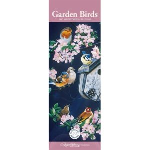 Pollyanna Pickering, Garden Birds 2027 Slim Month To View Wall Calendar