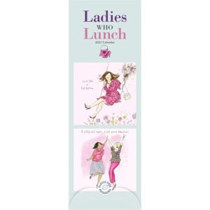Ladies Who Lunch 2027 Slim Month To View Wall Calendar
