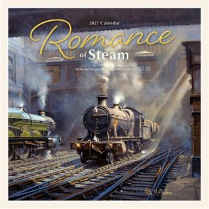 Romance Of Steam 2027 Large Month To View Wall Calendar