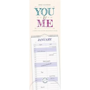 You & Me Couples Slim Planner 2027