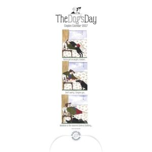 Tottering By Gently, The Dog's Day Couples Slim Calendar 2027