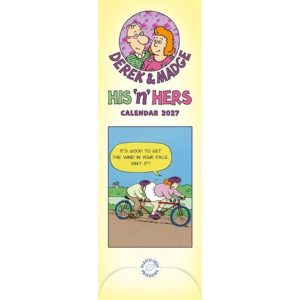 Derek & Madge, His 'N' Hers Couples Slim Planner 2027