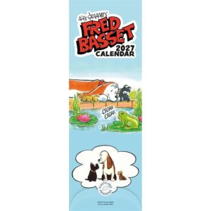Fred Basset Slim Calendar 2027