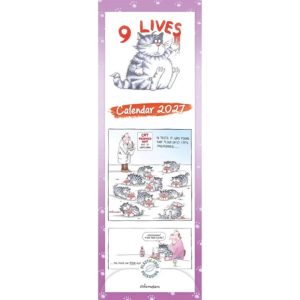 9 Lives Slim Calendar 2027