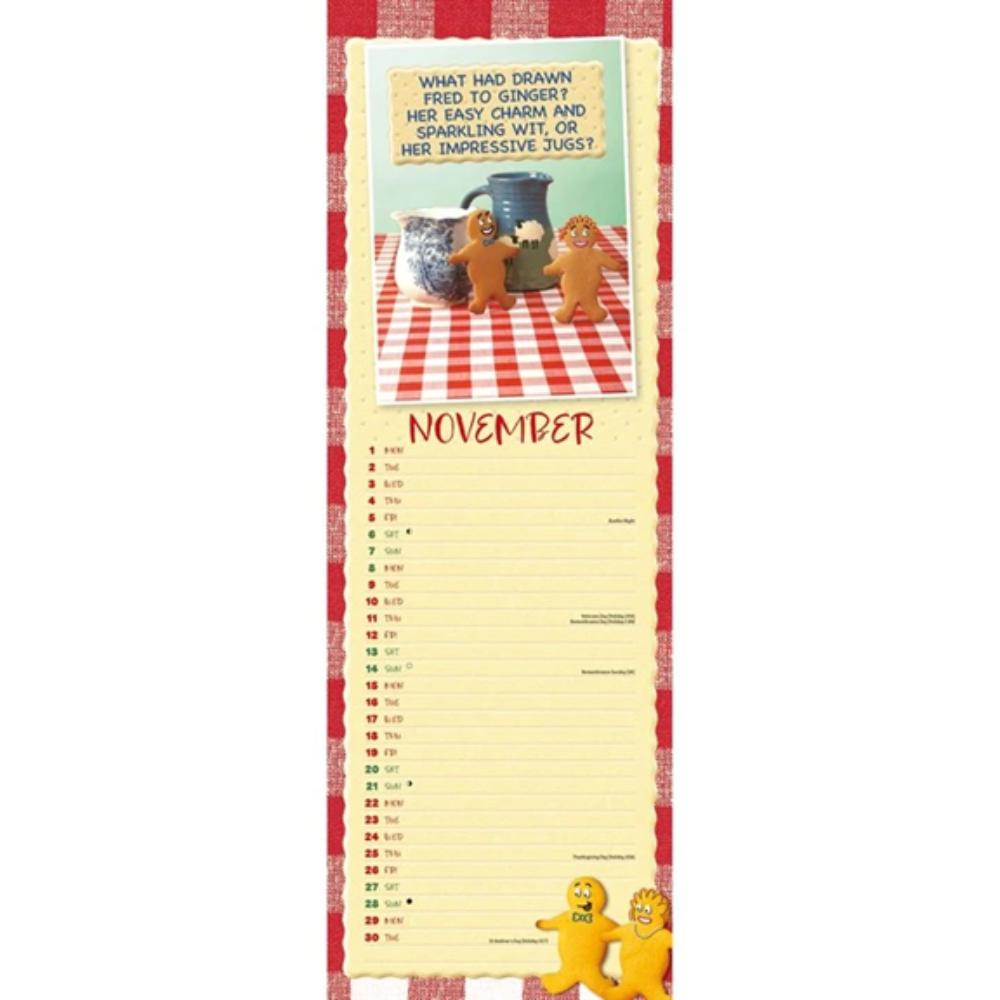 Fred & Ginger 2027 Slim Month To View Wall Calendar - Image 5