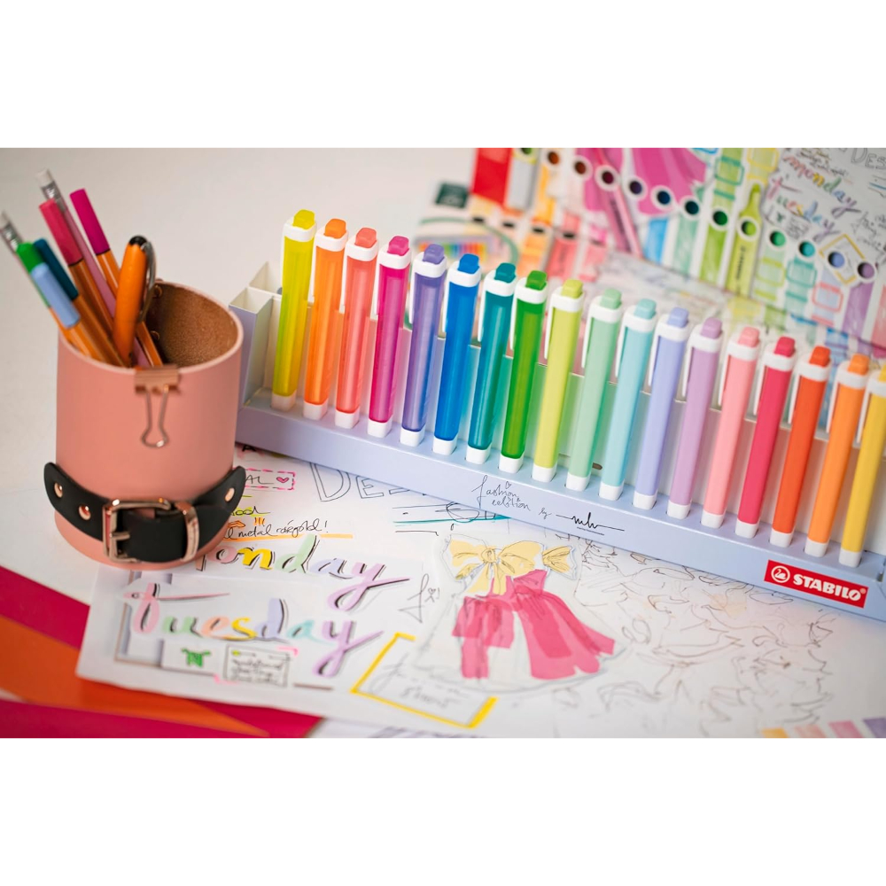 Stabilo Swing Cool Pastel Highlighters Assorted Colours Set of 18 - Image 5