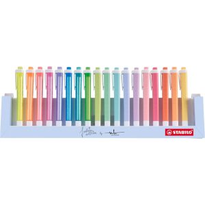 Stabilo Swing Cool Pastel Highlighters Assorted Colours Set of 18