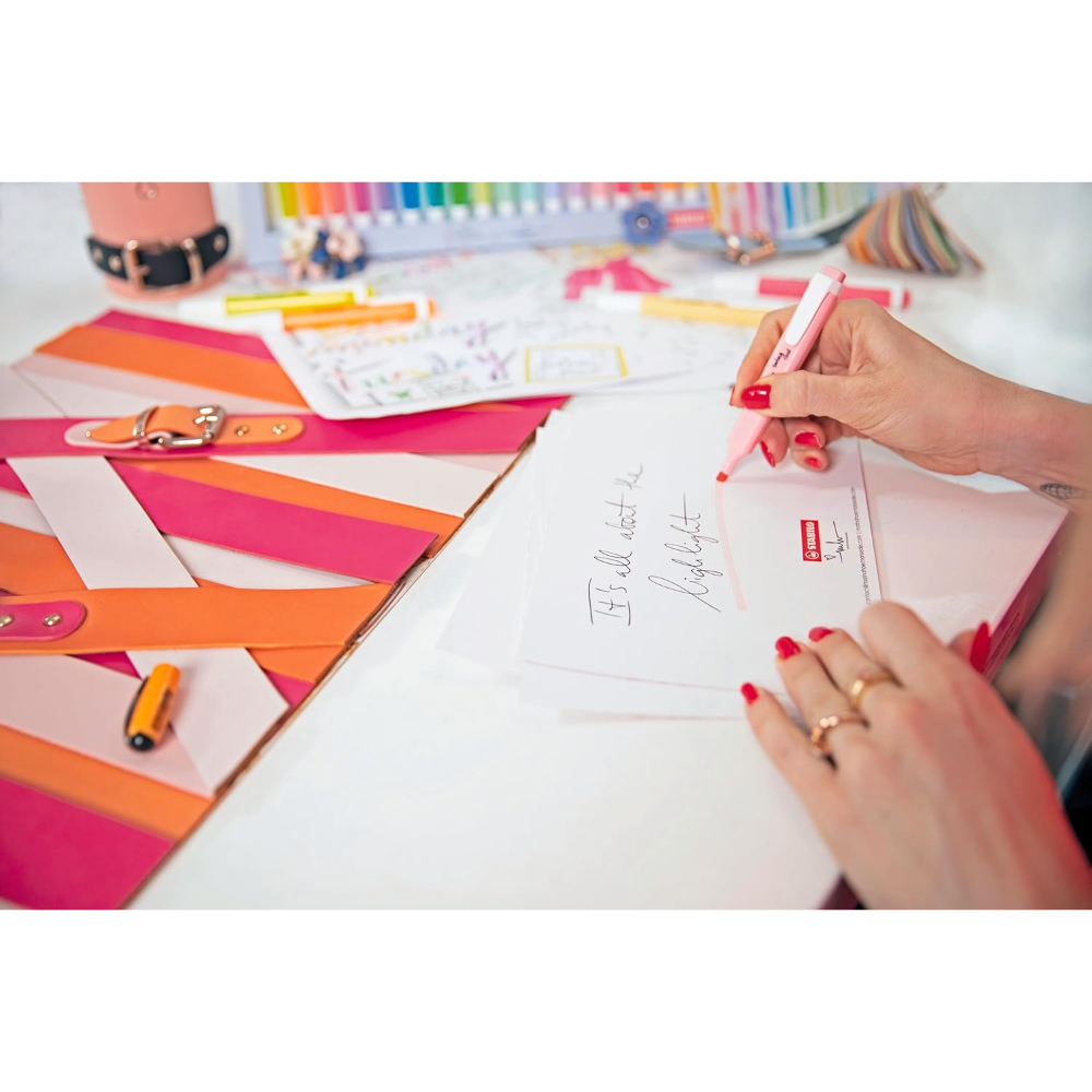 Stabilo Swing Cool Pastel Highlighters Assorted Colours Set of 18 - Image 6