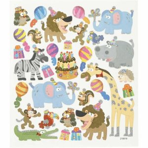 Creativ Birthday Animal Sticker Sheet