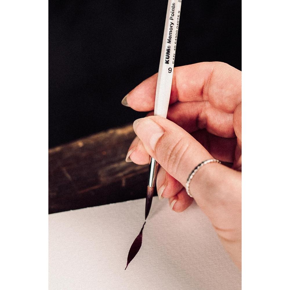 KUM Essential Watercolor Brush Set Of 3 Brushes - Image 2