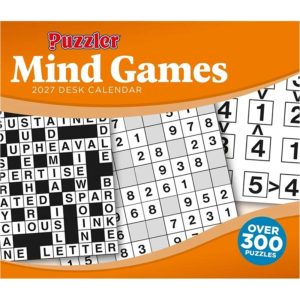 Mind Games, Puzzler Desk Calendar 2027