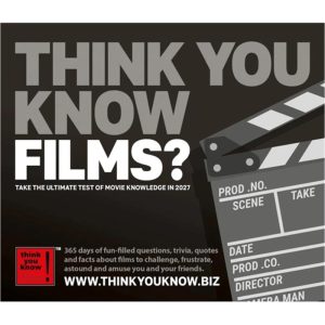 Think You Know Films? Desk Calendar 2027