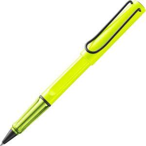LAMY Safari Neon Yellow Rollerball Pen - Medium