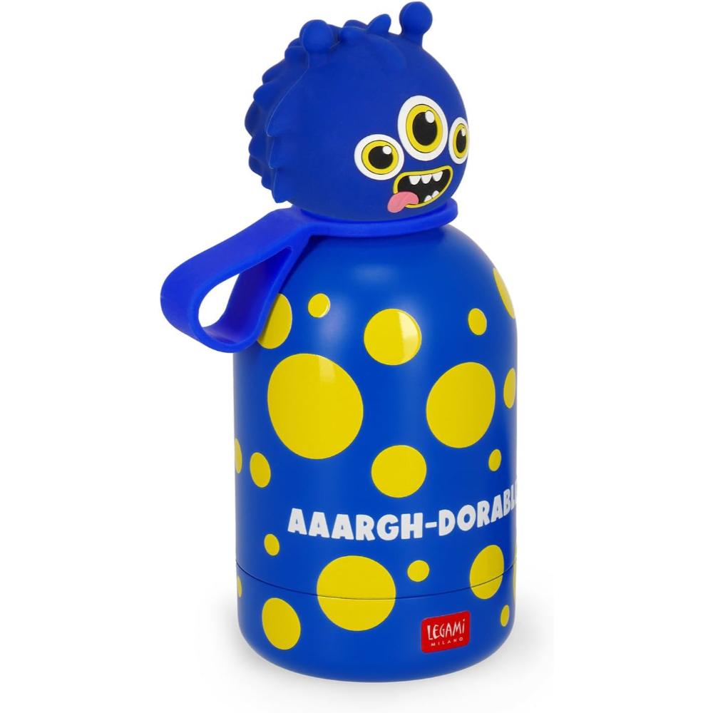 Legami - Hot & Cold BFF Thermal Water Bottle for Children, Monster - Image 3