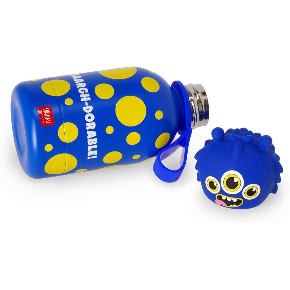 Legami - Hot & Cold BFF Thermal Water Bottle for Children, Monster - Image 4