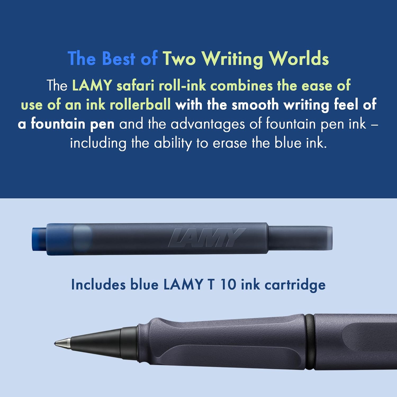 LAMY Safari Roll-Ink - Ink Cartridge | Medium Nib - Assorted Colours - Image 6