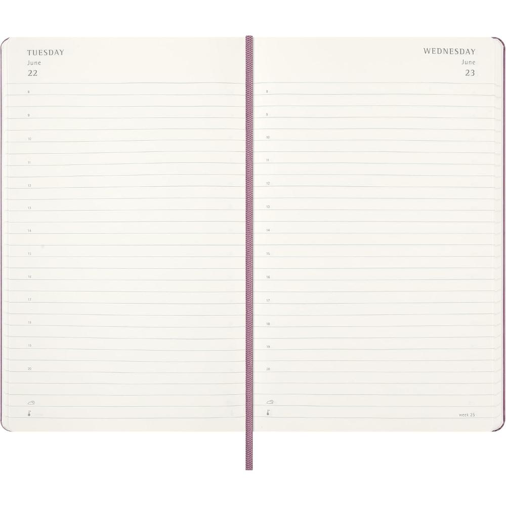 Moleskine 2027 Daily Diary Large Hardcover Notebook Majestic Pink - Image 5