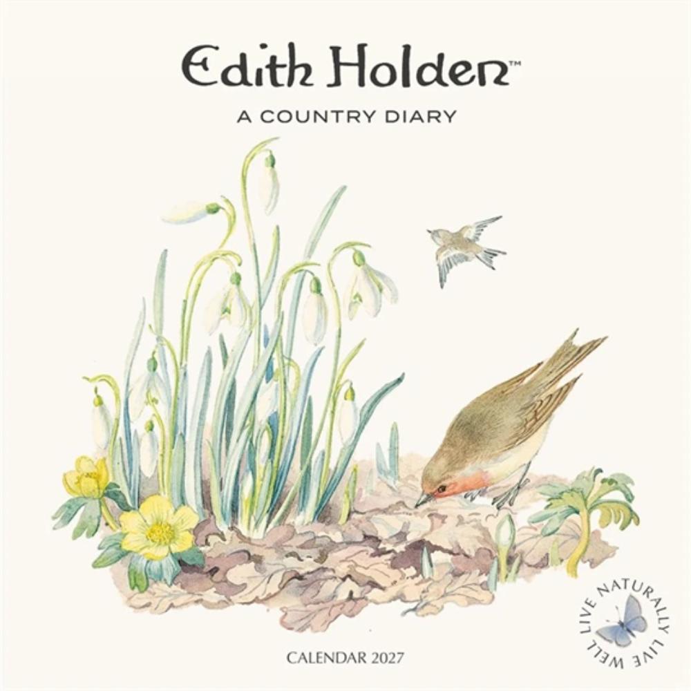 Edith Holden, A Country Diary Calendar 2027