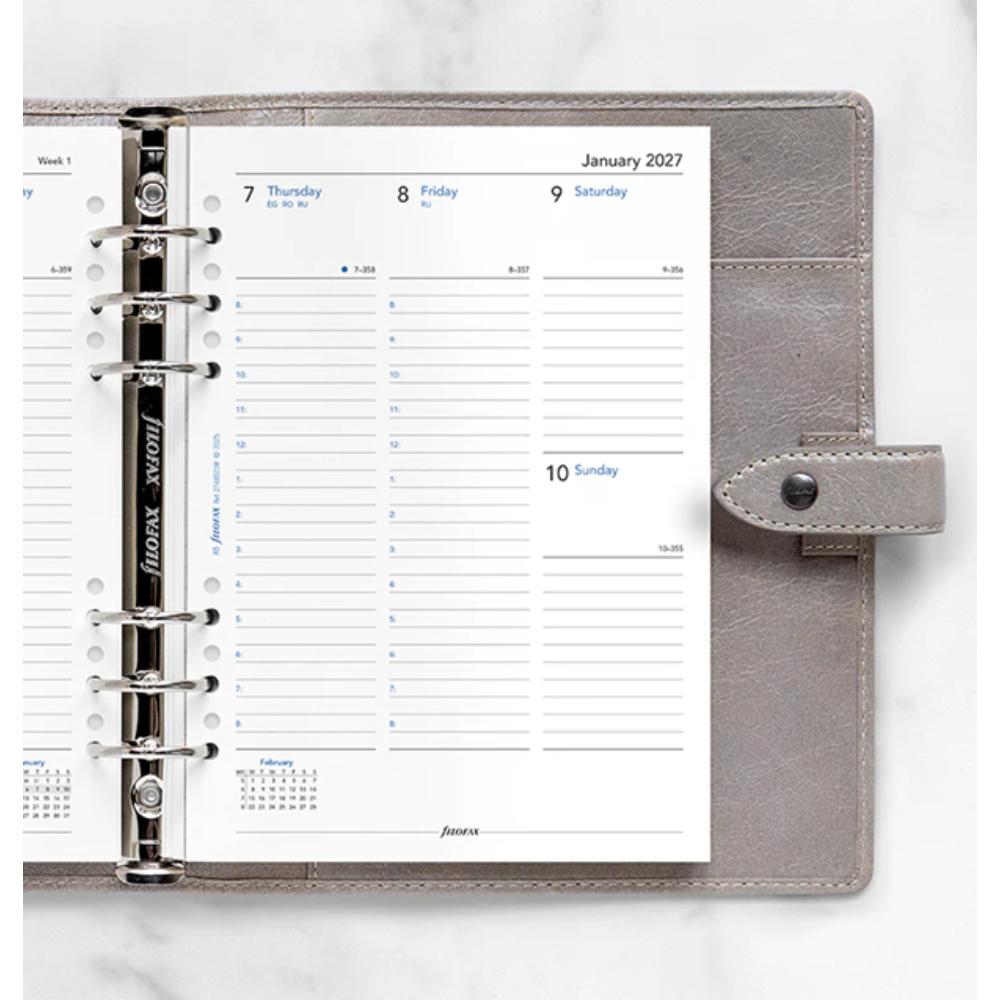 Filofax 2027 A5 Week on Two Pages With Appointments Multifit Diary Refill 68521M - Image 3