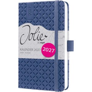 SIGEL Jolie 2027 weekly planner A6, hard cover